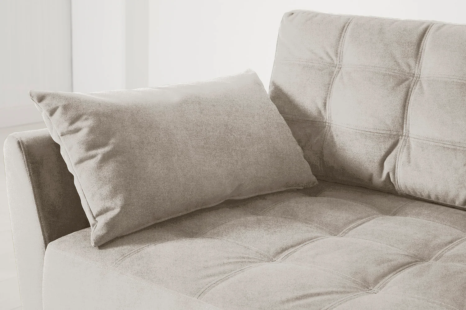 Model 10 Sofa Bed 3 Seater, Chalk - Image 8