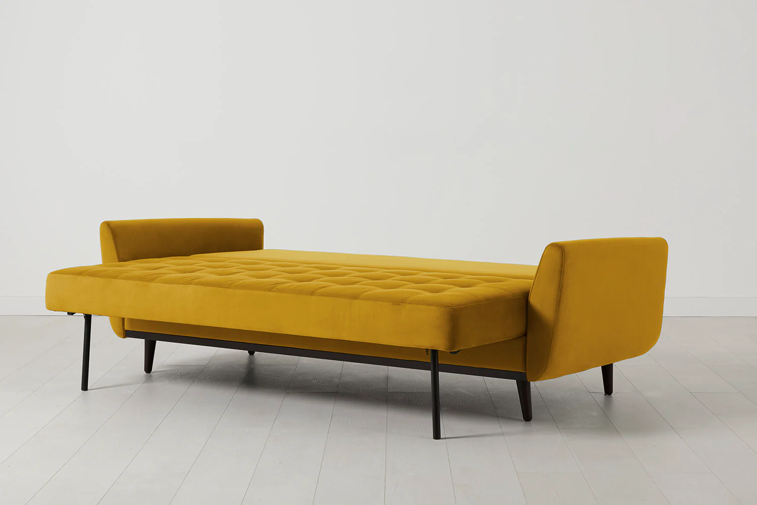 Model 10 Sofa Bed 3 Seater, Mustard - Image 7