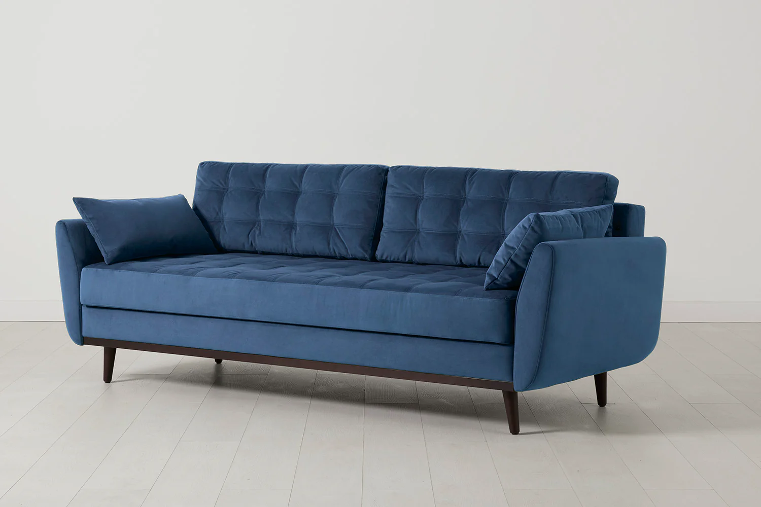 Model 10 Sofa Bed 3 Seater, Teal - Image 3