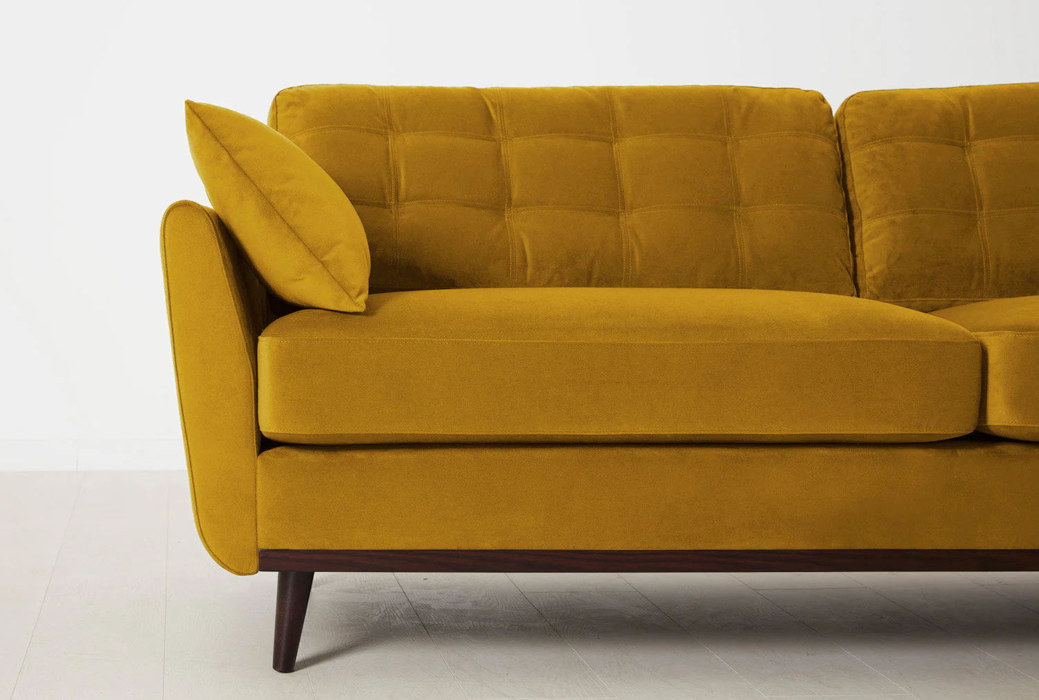 Model 10 3-Seater Sofa, Mustard - Image 6