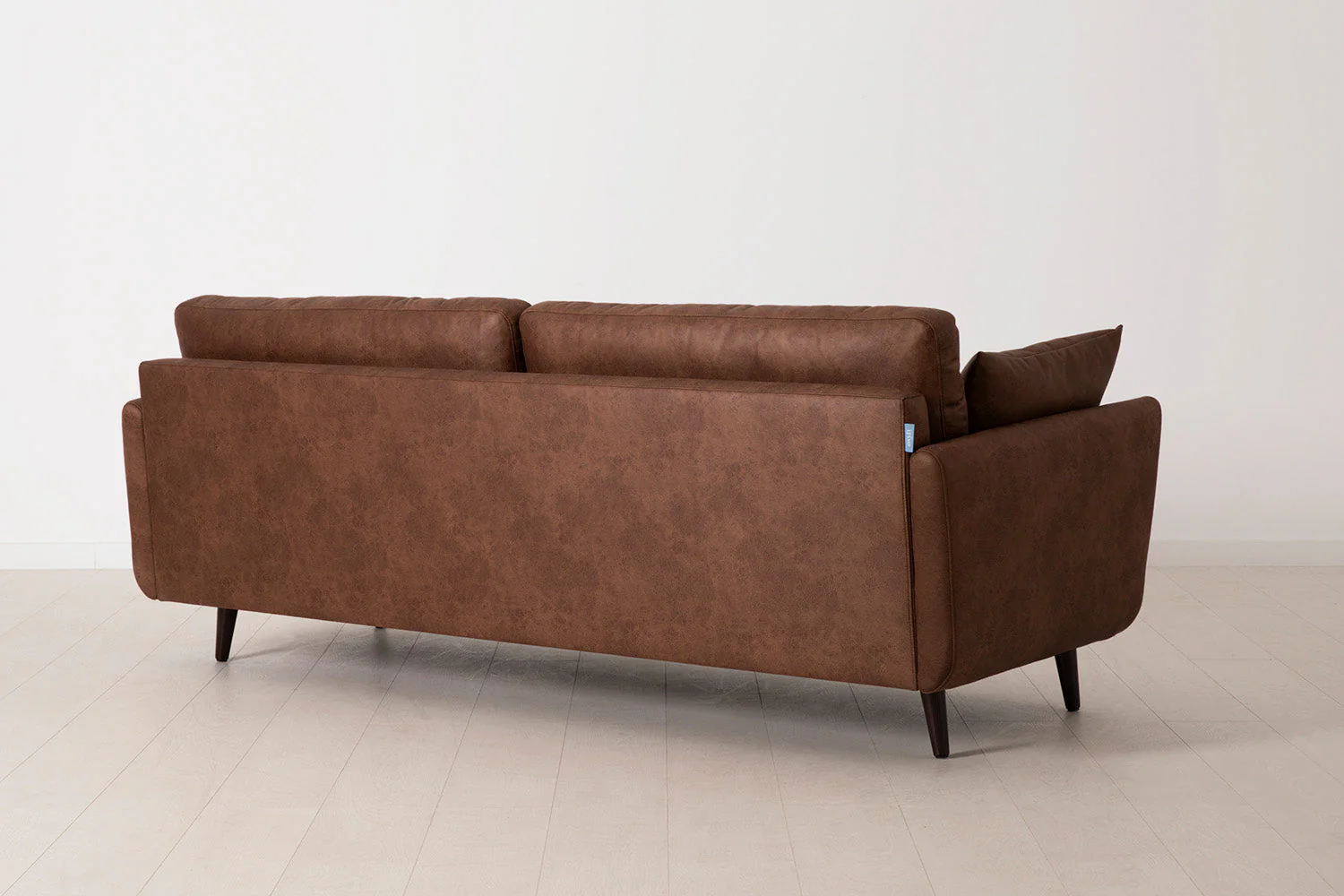 Model 10 3-Seater Sofa with Ottoman, Chestnut - Image 3