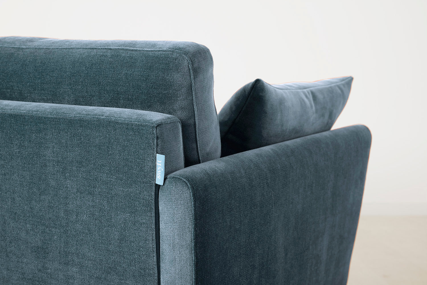 Model 10 3-Seater Sofa with Ottoman, Hydro - Image 6