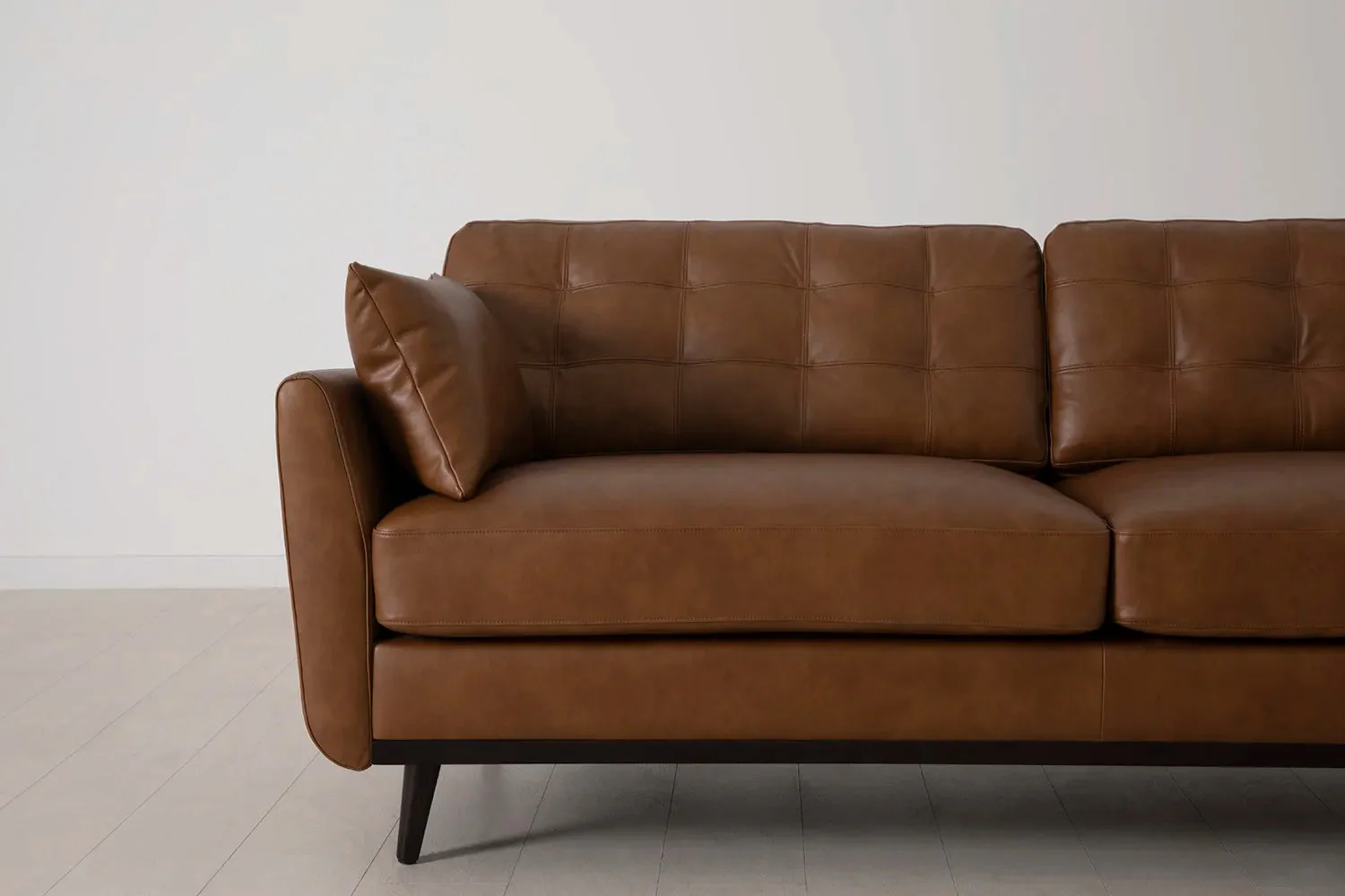 Model 10 3-Seater Sofa with Ottoman, Maple - Image 5