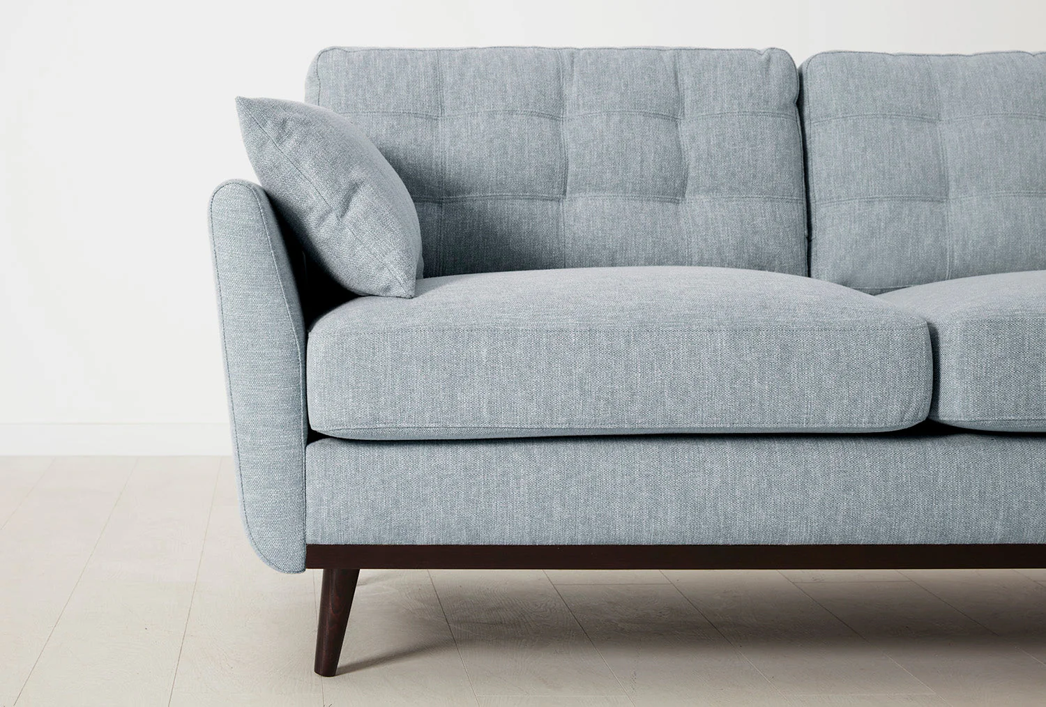 Model 10 3-Seater Sofa with Ottoman, Seaglass - Image 4