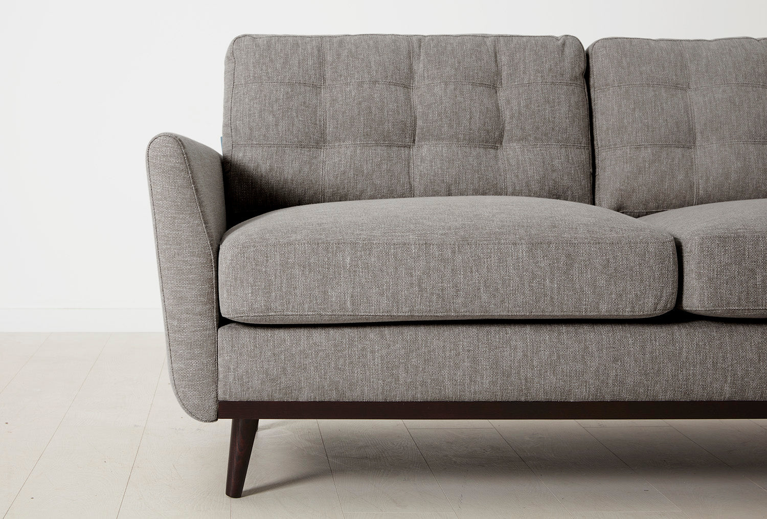 Model 10 3-Seater Sofa with Ottoman, Shadow - Image 4