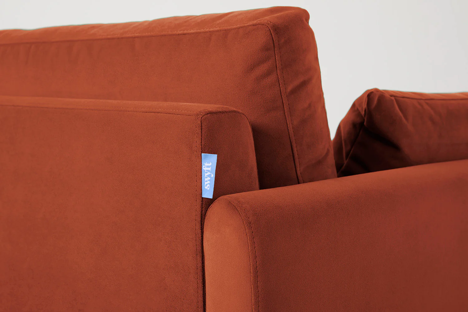 Model 10 Loveseat, Brick - Image 6
