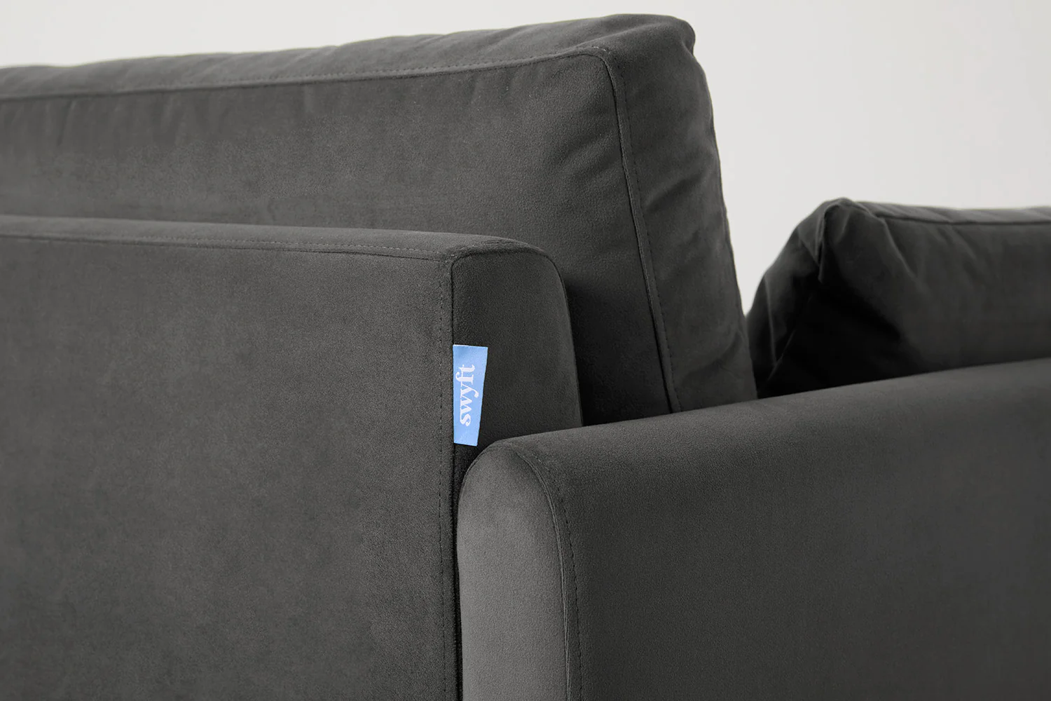 Model 10 Loveseat, Charcoal - Image 6