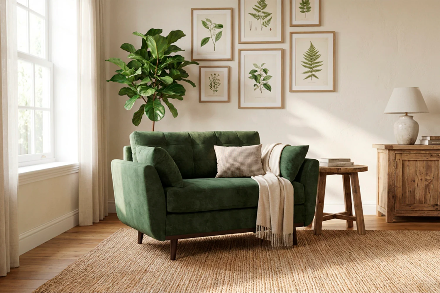 Model 10 Loveseat, Conifer - Image 2