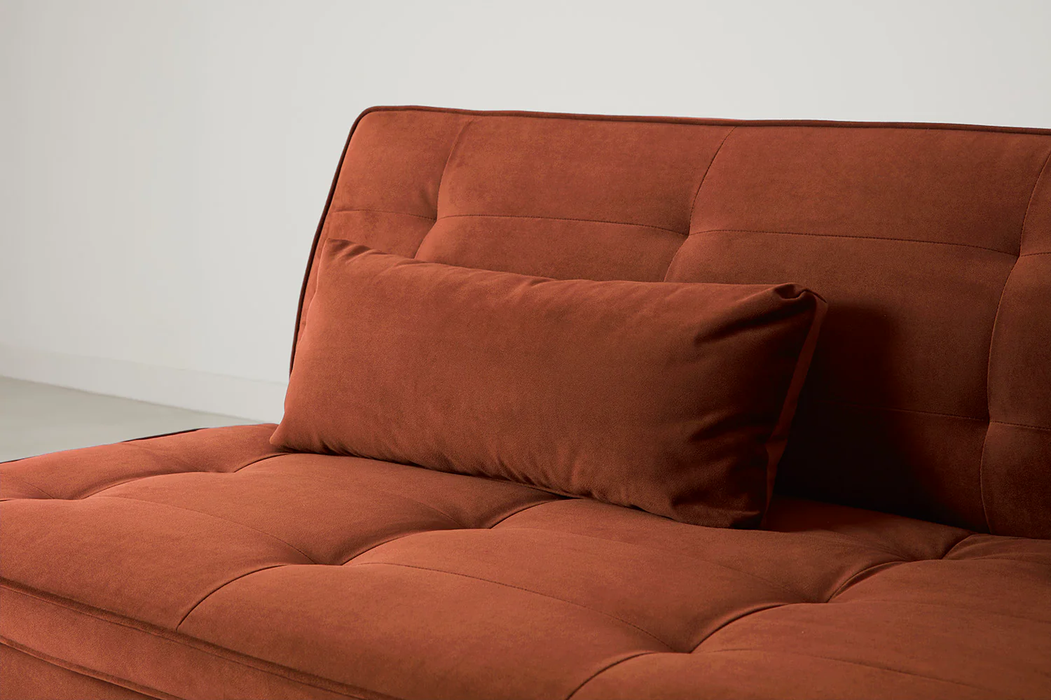 Model 11 Sofa Bed 3 Seater, Brick - Image 13