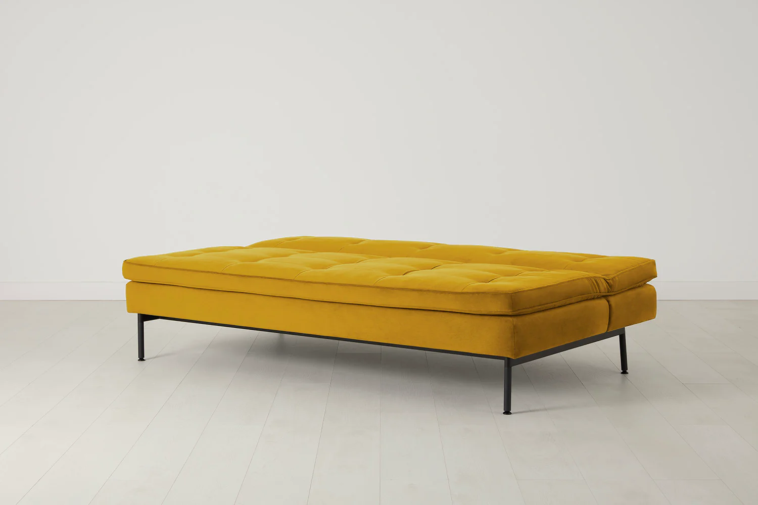 Model 11 Sofa Bed 3 Seater, Mustard - Image 11