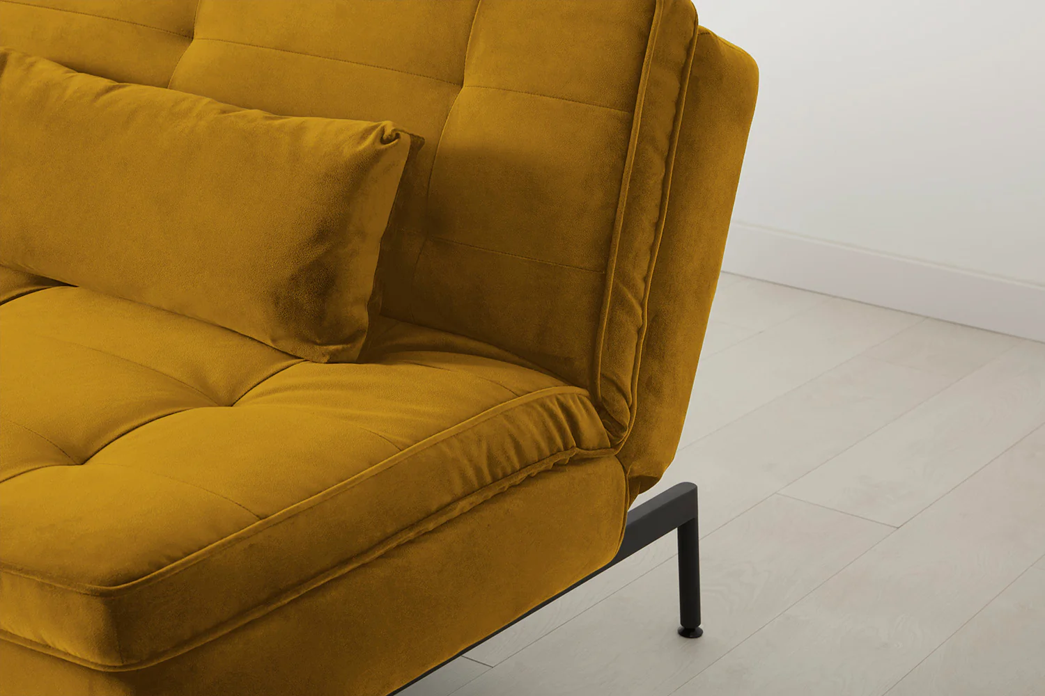 Model 11 Sofa Bed 3 Seater, Mustard - Image 14
