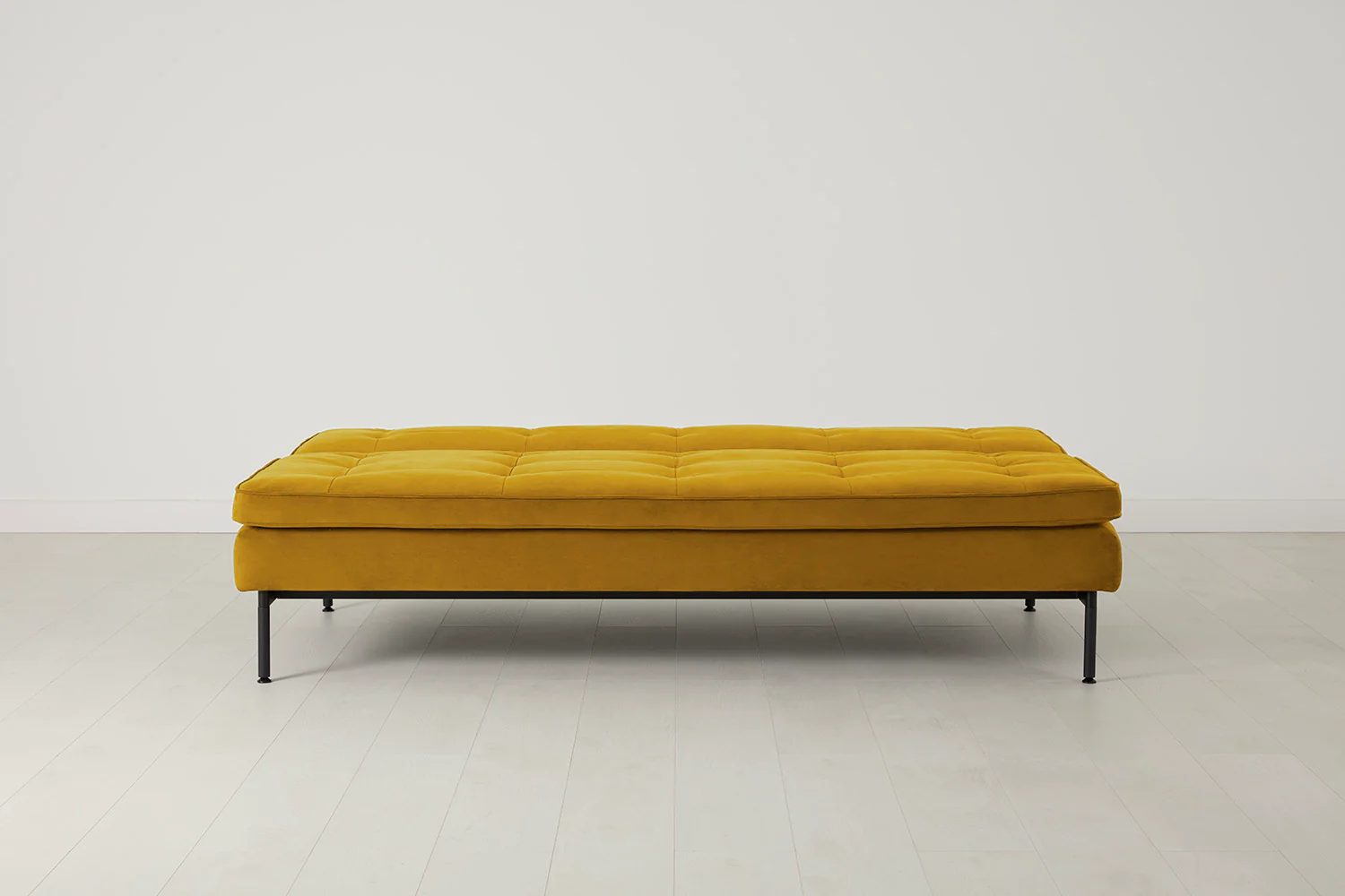 Model 11 Sofa Bed 3 Seater, Mustard - Image 9
