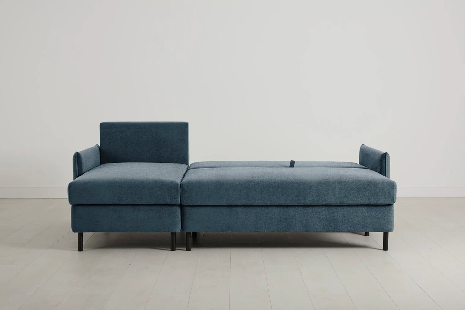 Model 12 Sofa Bed with Storage 3 Seater Left Chaise, Hydro - Image 8