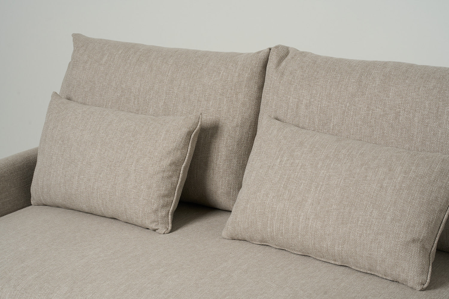 Model 12 Sofa Bed with Storage 3 Seater Left Chaise, Pumice - Image 18