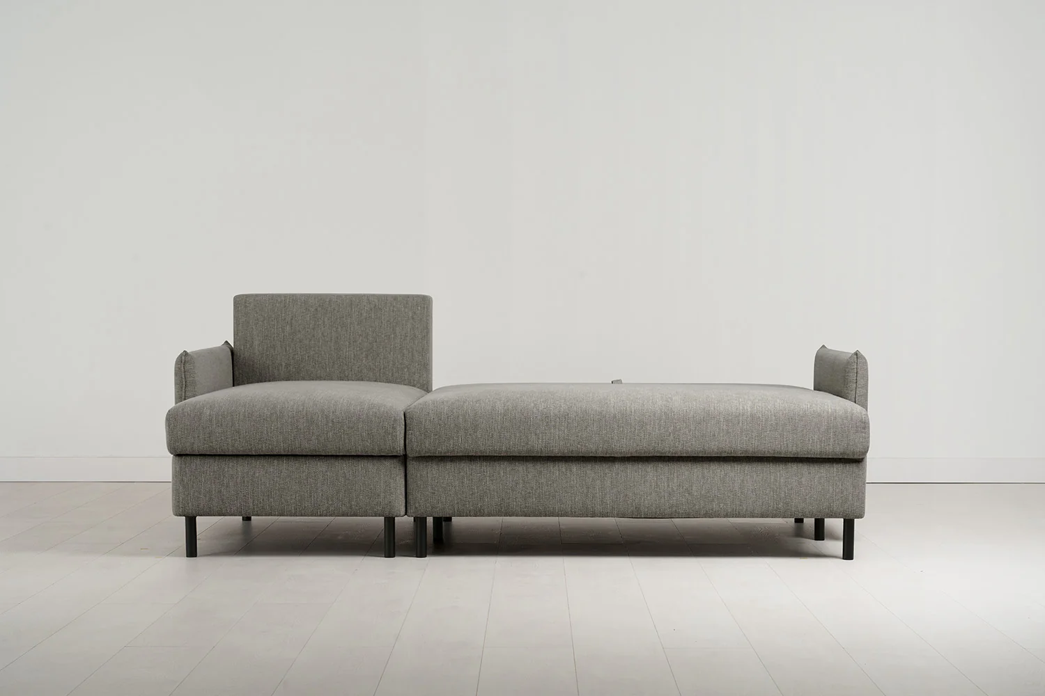 Model 12 Sofa Bed with Storage 3 Seater Left Chaise, Shadow - Image 10