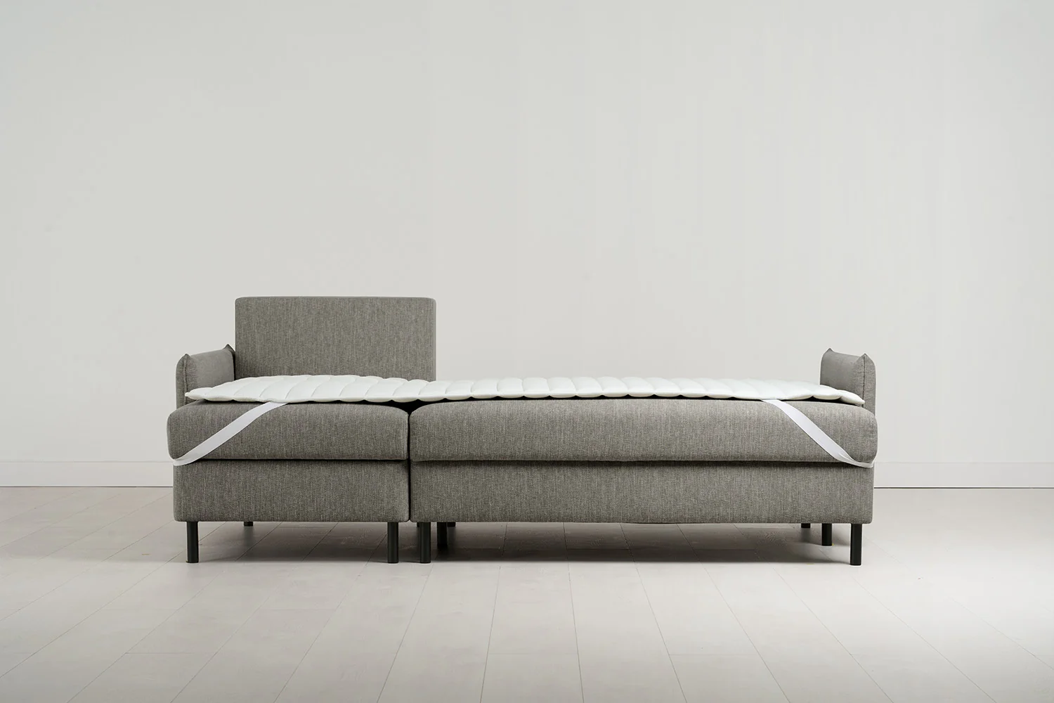 Model 12 Sofa Bed with Storage 3 Seater Left Chaise, Shadow - Image 11