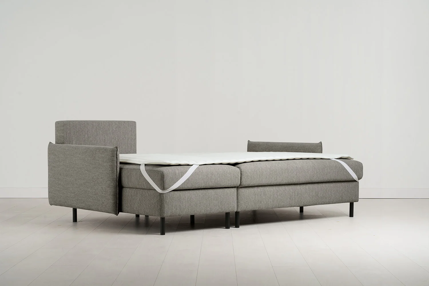 Model 12 Sofa Bed with Storage 3 Seater Left Chaise, Shadow - Image 12