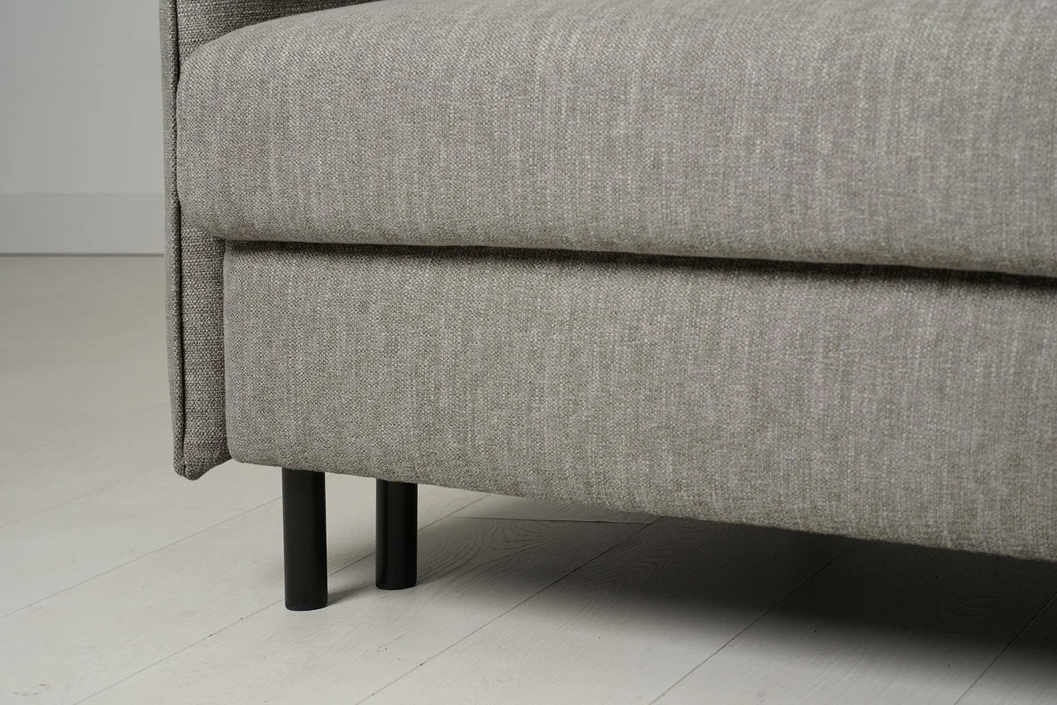 Model 12 Sofa Bed with Storage 3 Seater Left Chaise, Shadow - Image 18