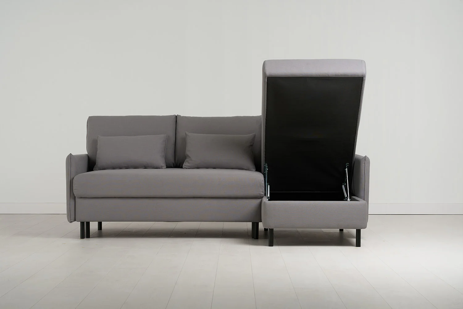 Model 12 Sofa Bed with Storage 3 Seater Right Chaise, Risso - Image 5