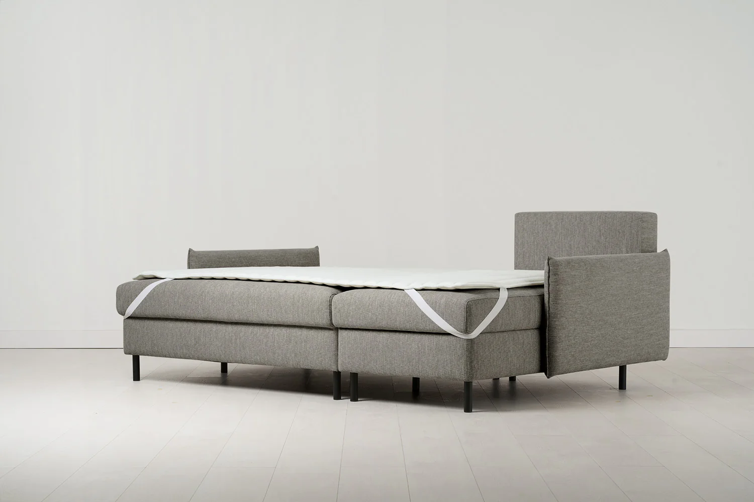 Model 12 Sofa Bed with Storage 3 Seater Right Chaise, Shadow - Image 12