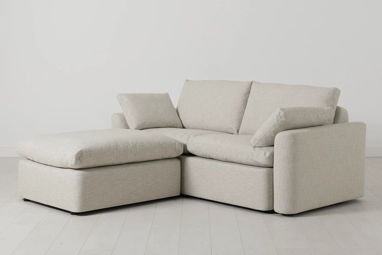 Model 13 2-Seater Left Chaise Sofa, Parchment - Image 2