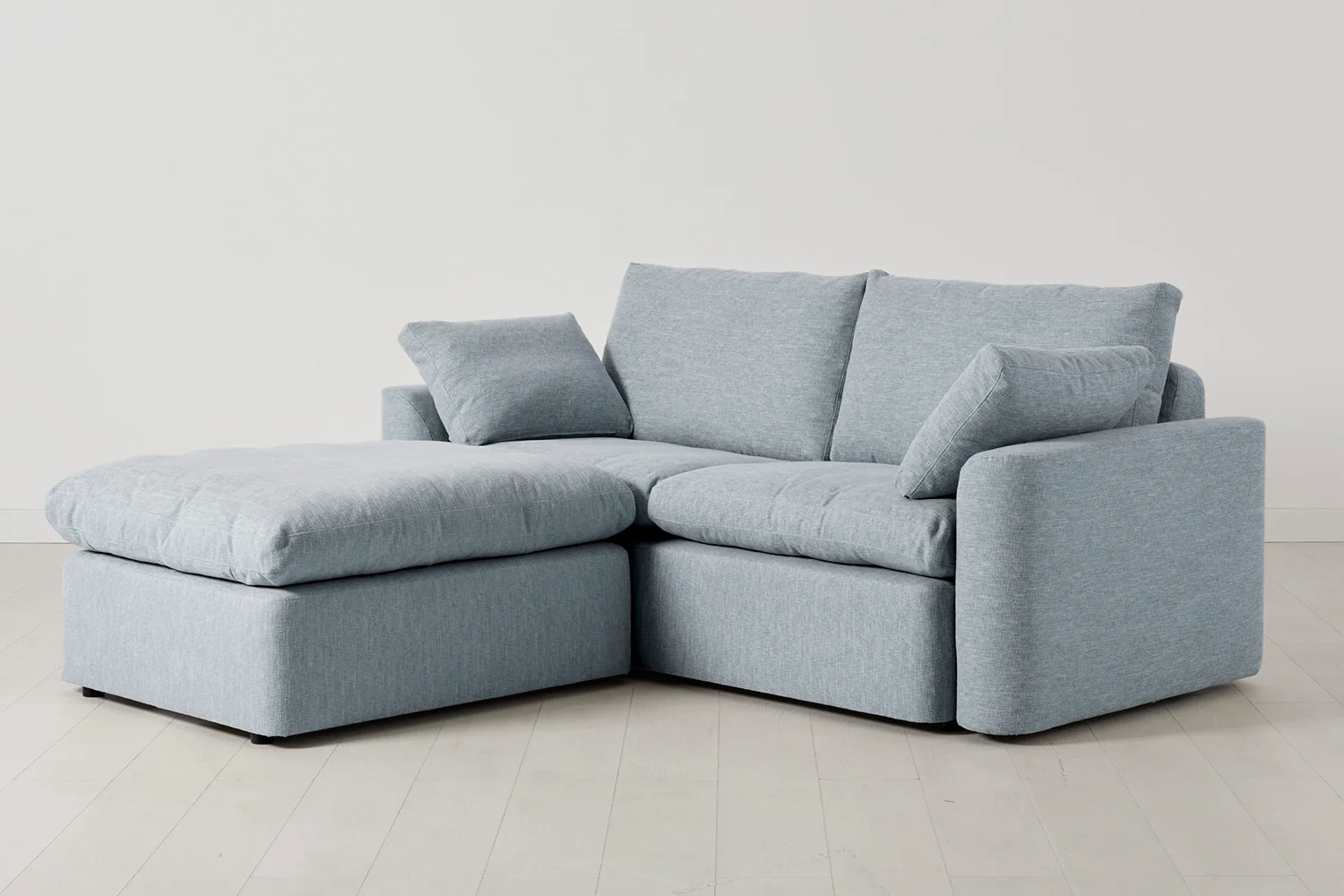 Model 13 2-Seater Left Chaise Sofa, Seaglass - Image 2