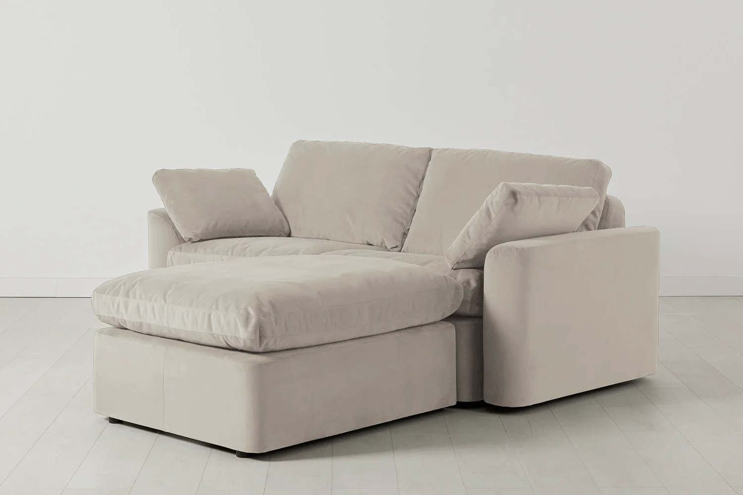 Model 13 2-Seater Right Chaise Sofa, Bone - Image 2
