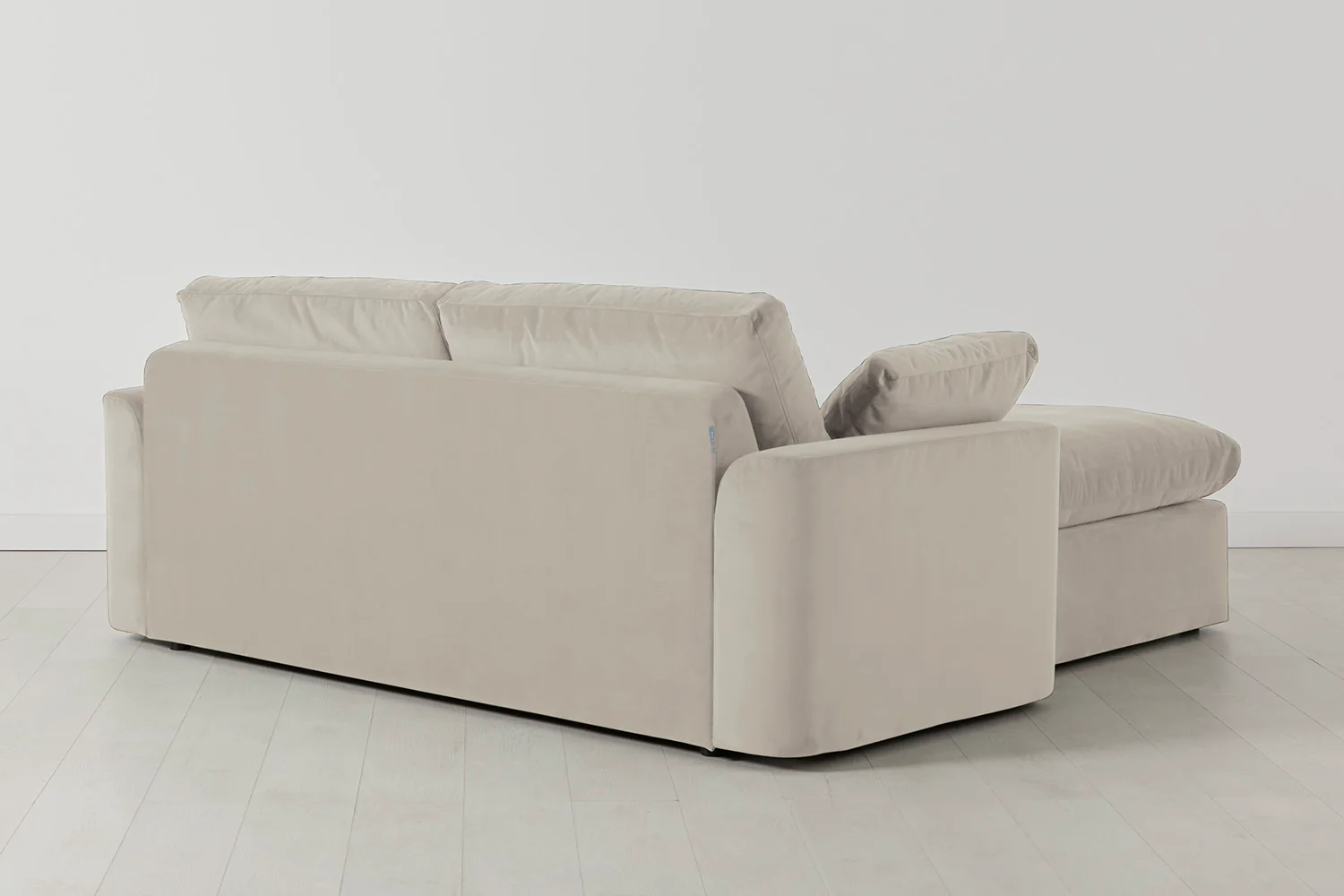 Model 13 2-Seater Right Chaise Sofa, Bone - Image 3