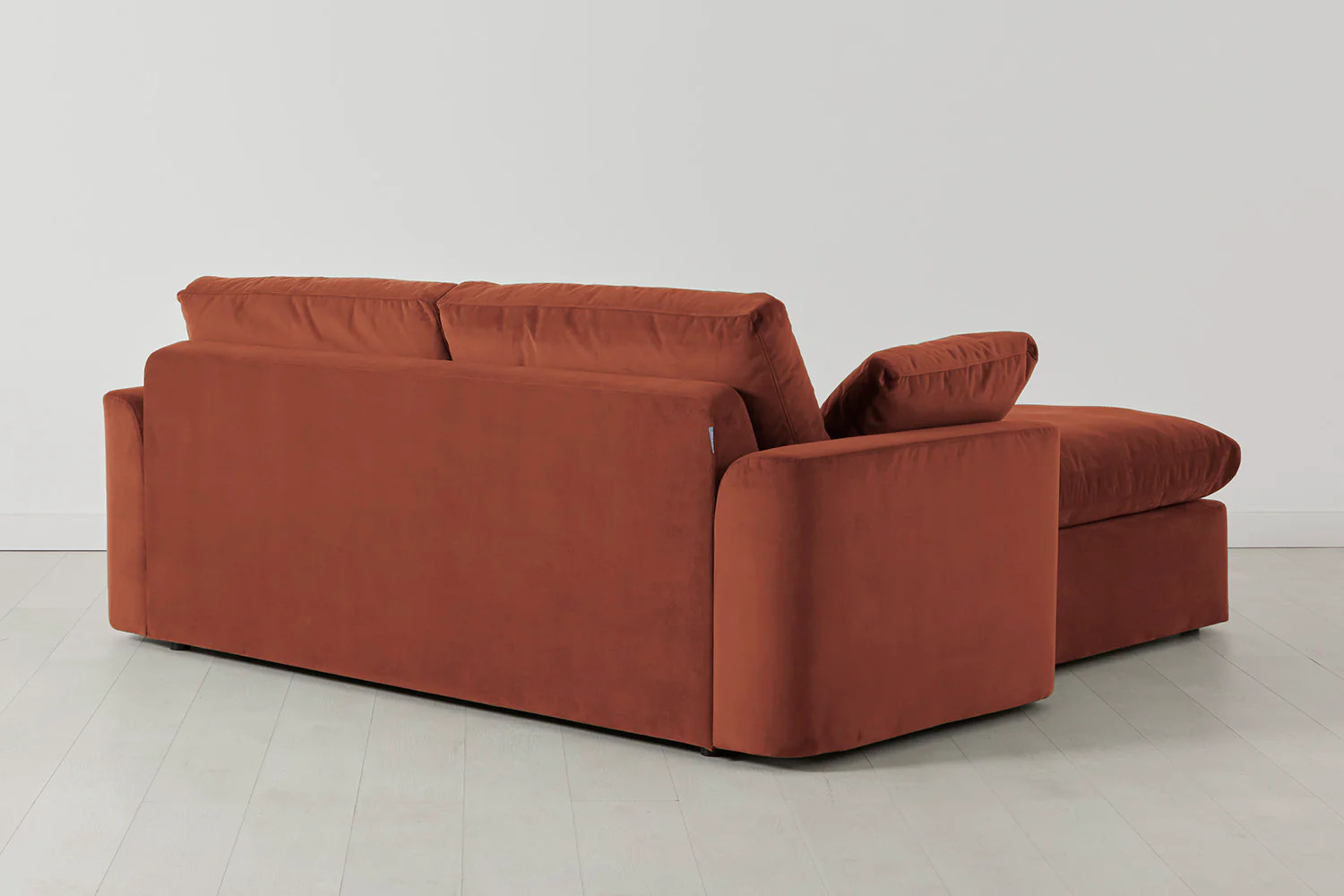 Model 13 2-Seater Right Chaise Sofa, Brick - Image 3