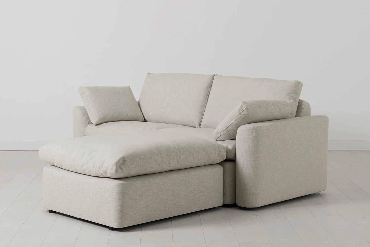 Model 13 2-Seater Right Chaise Sofa, Parchment - Image 2
