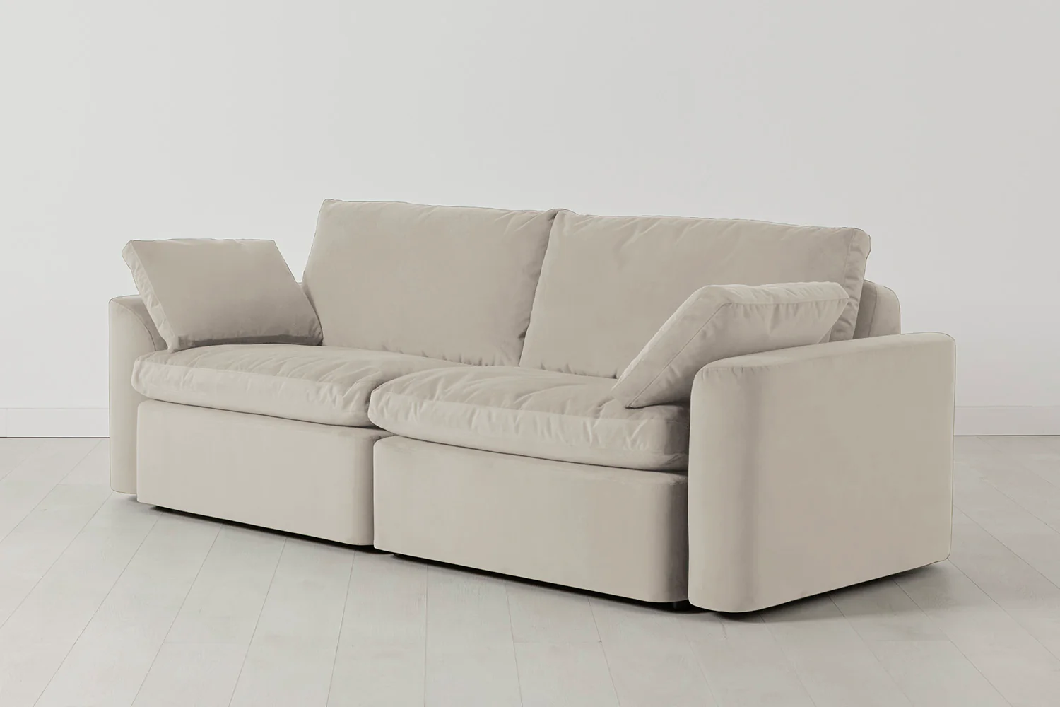 Model 13 3-Seater Sofa, Bone - Image 3