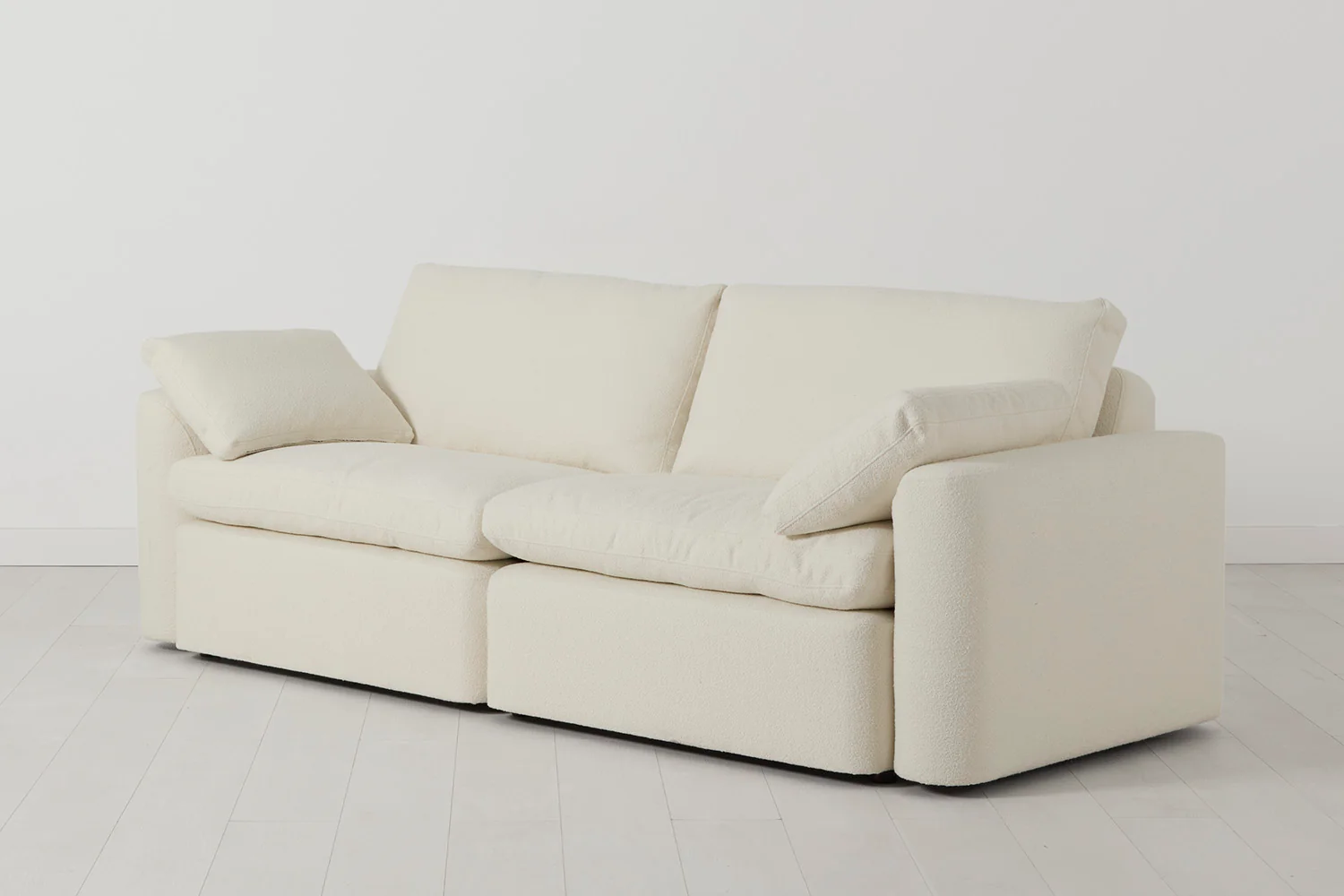 Model 13 3-Seater Sofa, Ivory - Image 3