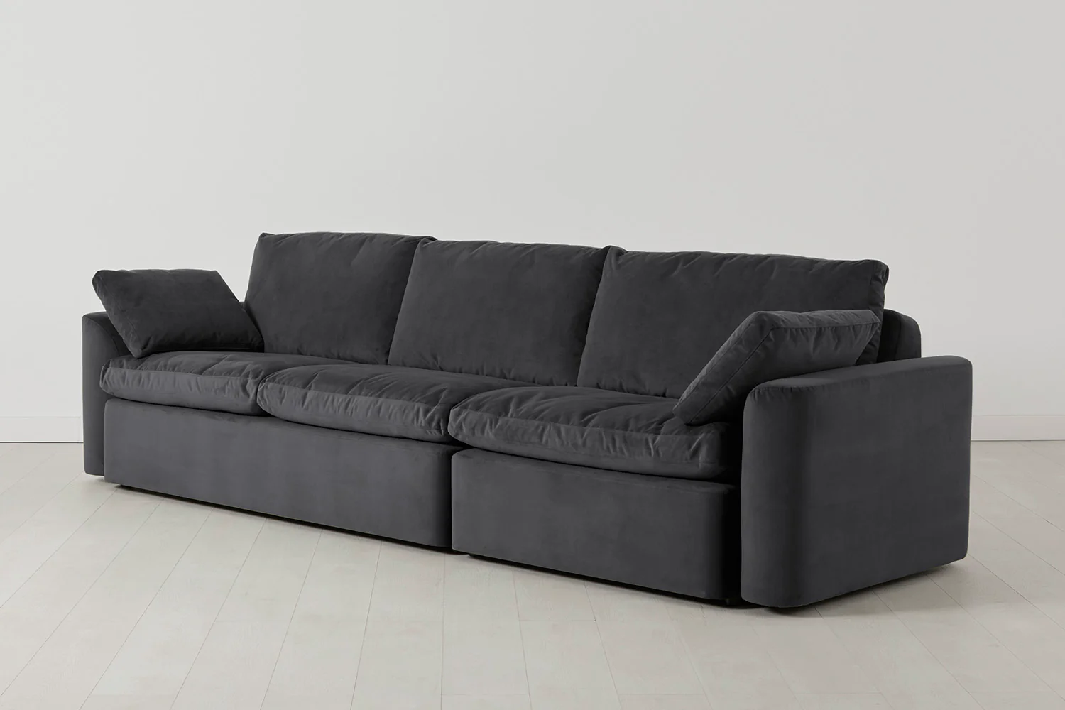 Model 13 4-Seater Sofa, Charcoal - Image 3