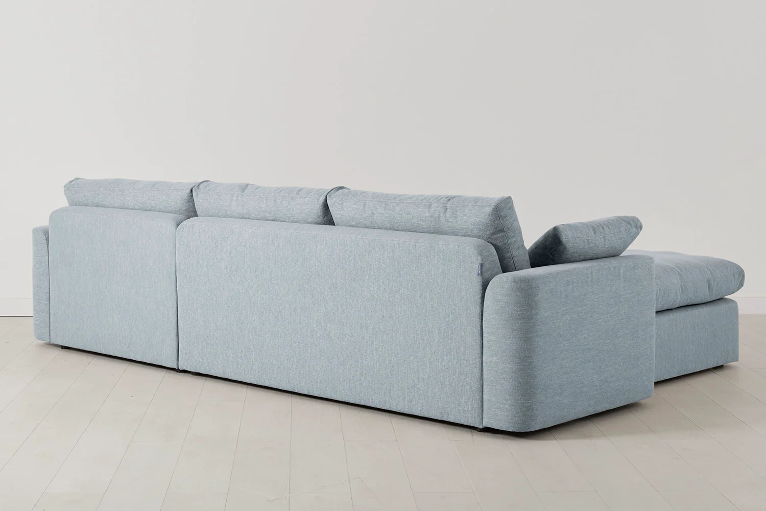 Model 13 4-Seater Sofa with Ottoman, Seaglass - Image 3