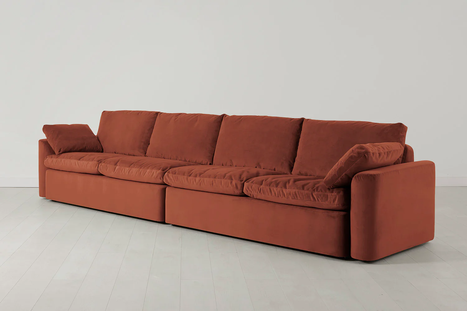 Model 13 5-Seater Sofa, Brick - Image 2