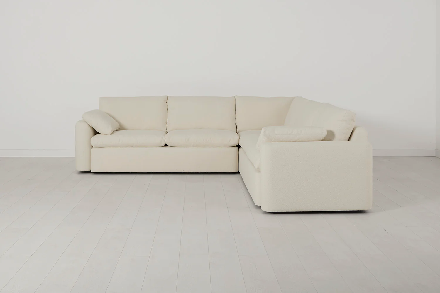 Model 13 Corner Sofa, Ivory - Image 3