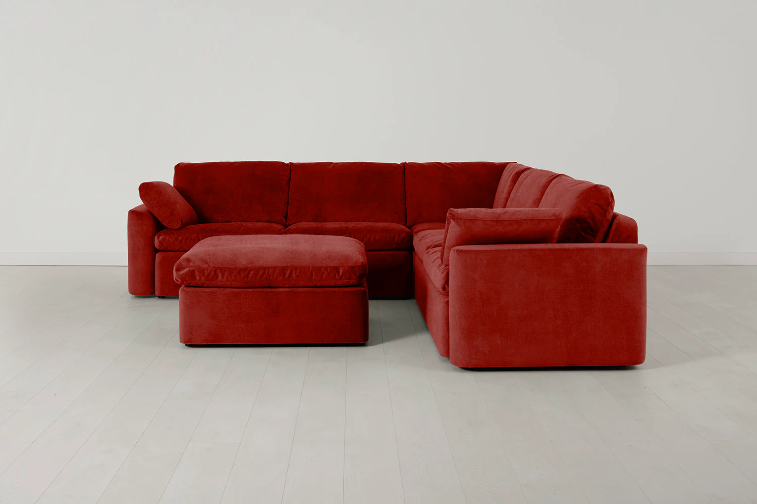 Model 13 Corner Sofa with Ottoman, Harissa - Image 2