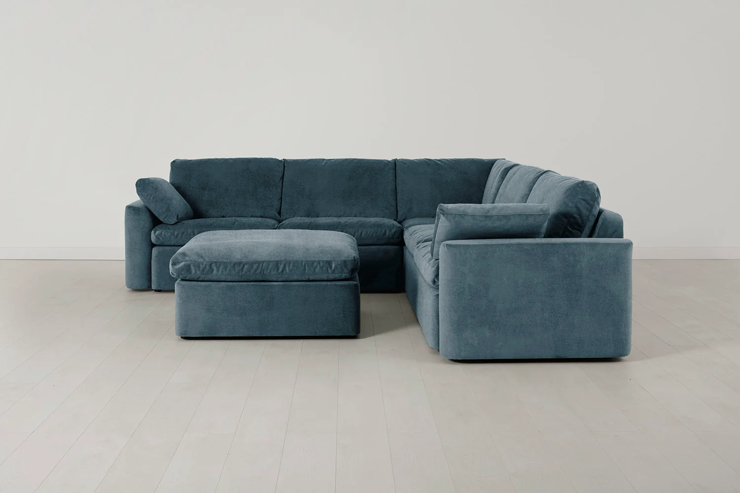 Model 13 Corner Sofa with Ottoman, Hydro - Image 2