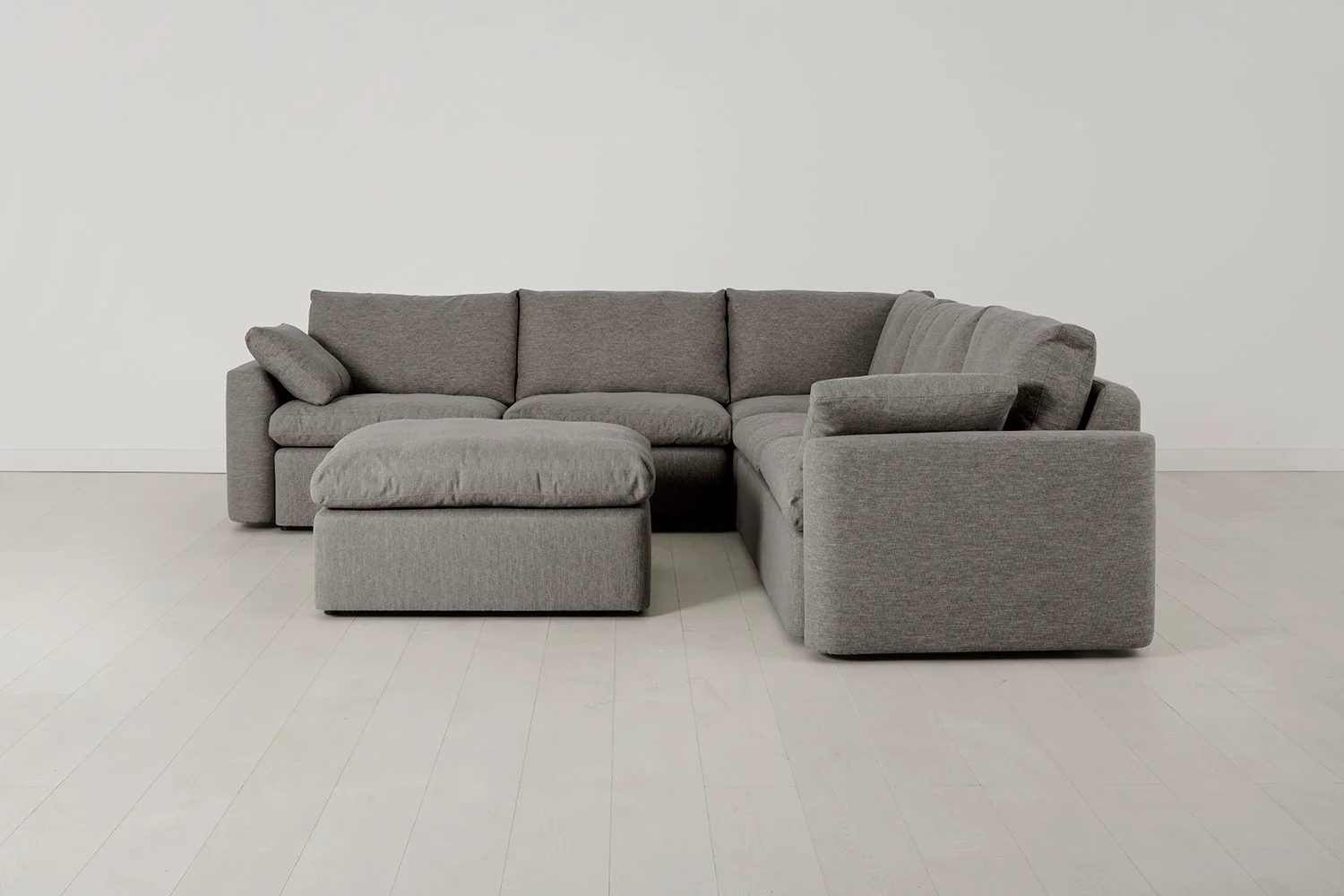 Model 13 Corner Sofa with Ottoman, Shadow - Image 2