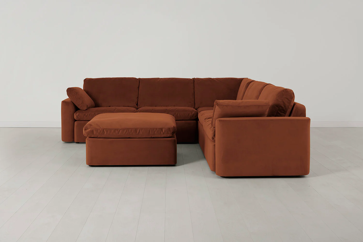Model 13 Corner Sofa with Ottoman, Umber - Image 2