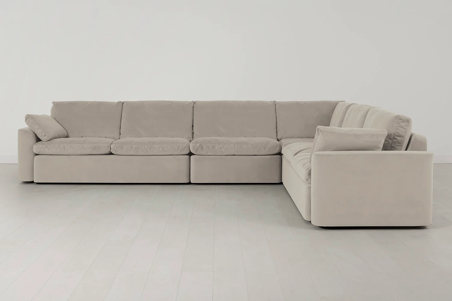 Model 13 Large Corner Sofa, Bone - Image 2