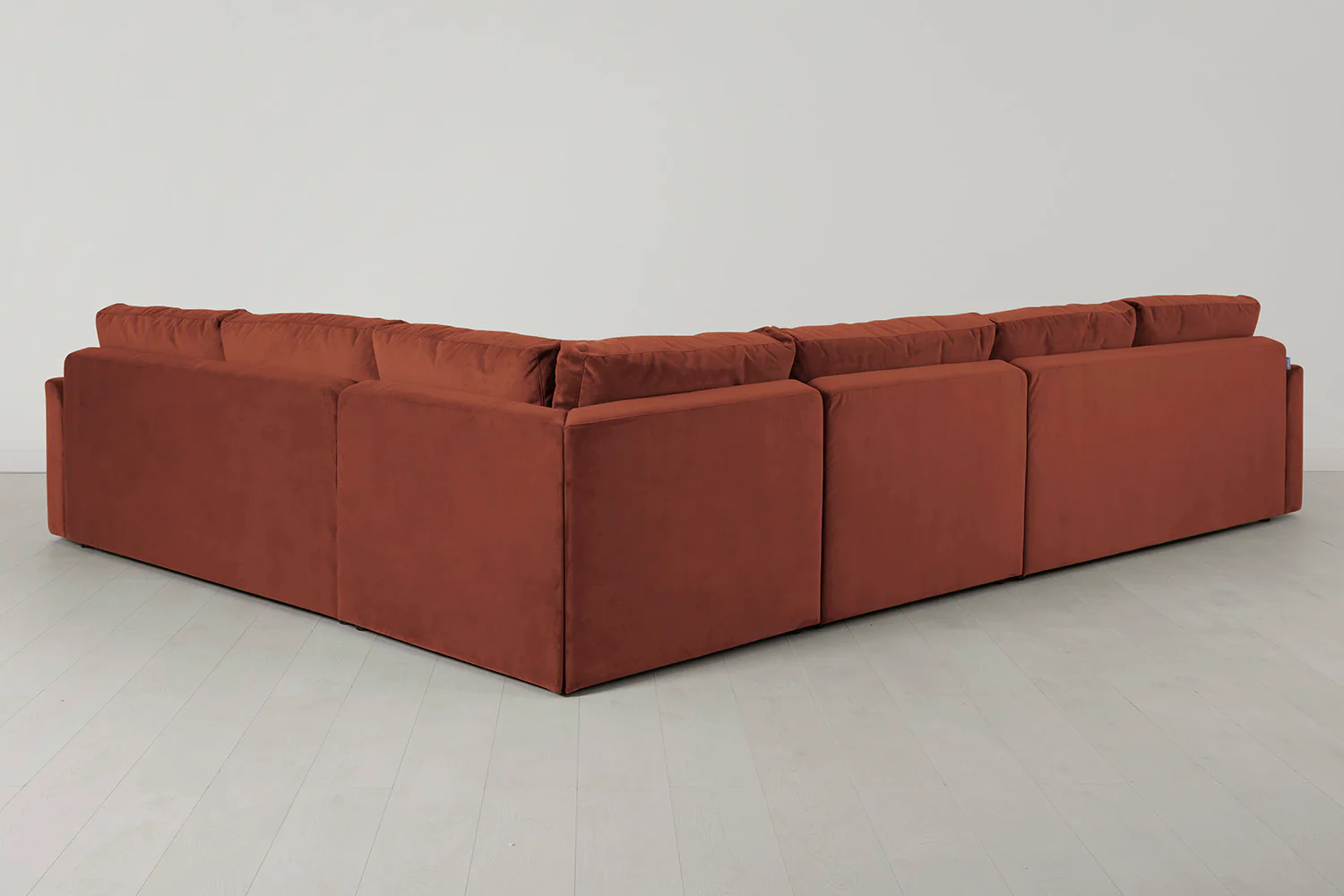 Model 13 Large Corner Sofa, Brick - Image 3