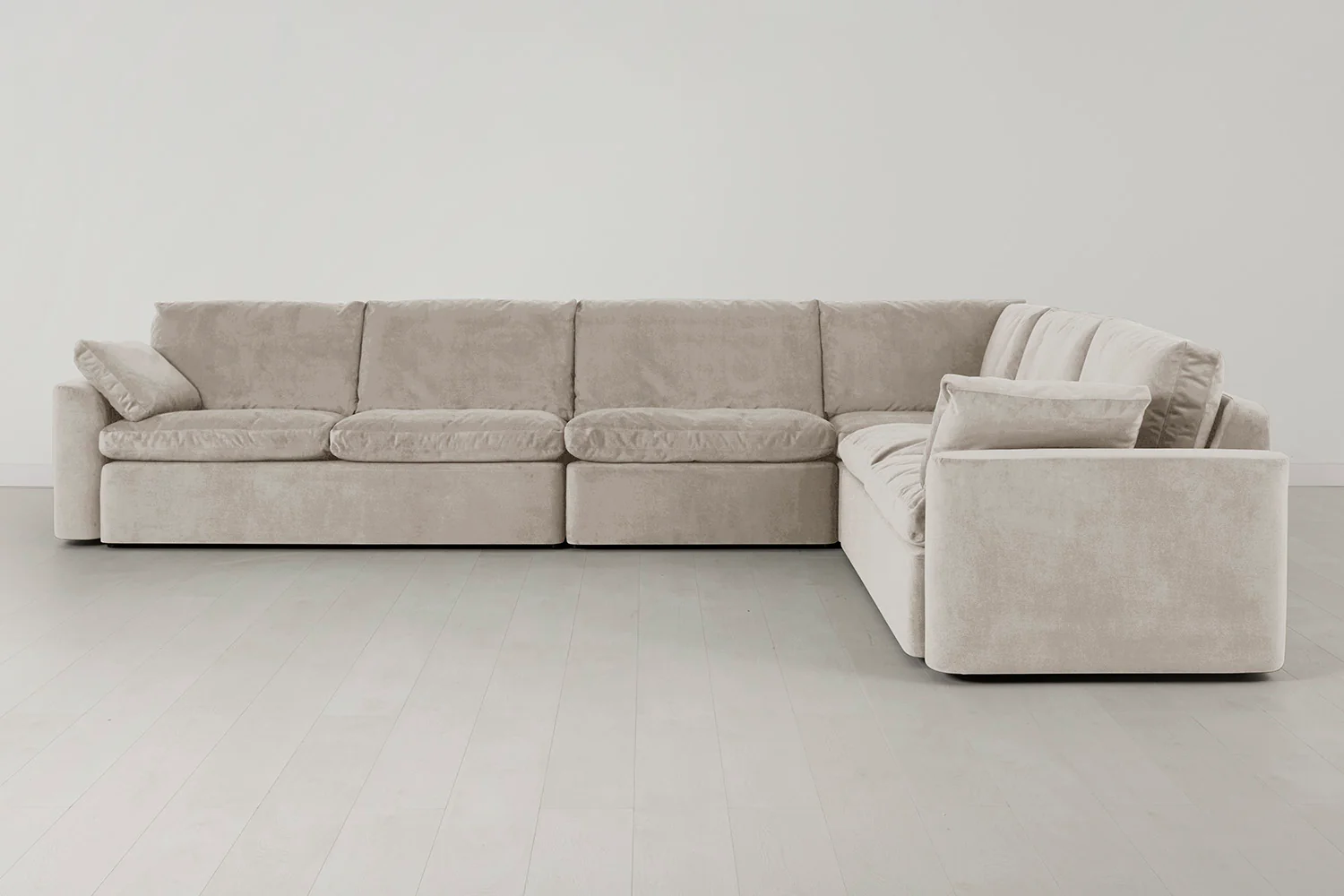 Model 13 Large Corner Sofa, Chalk - Image 2