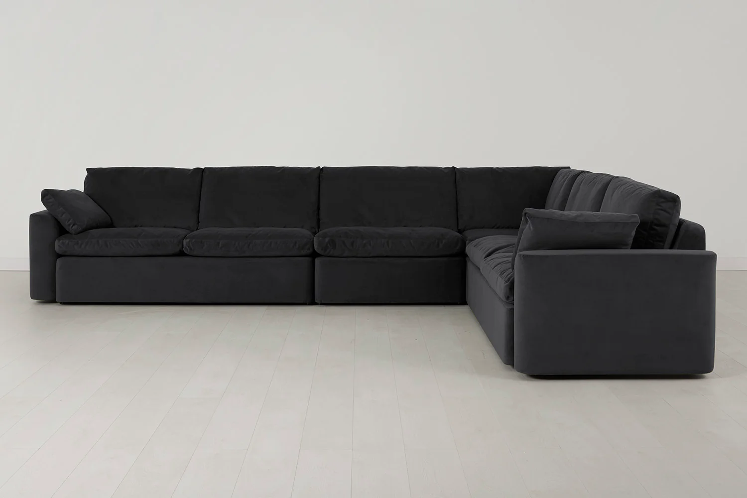 Model 13 Large Corner Sofa, Charcoal - Image 2