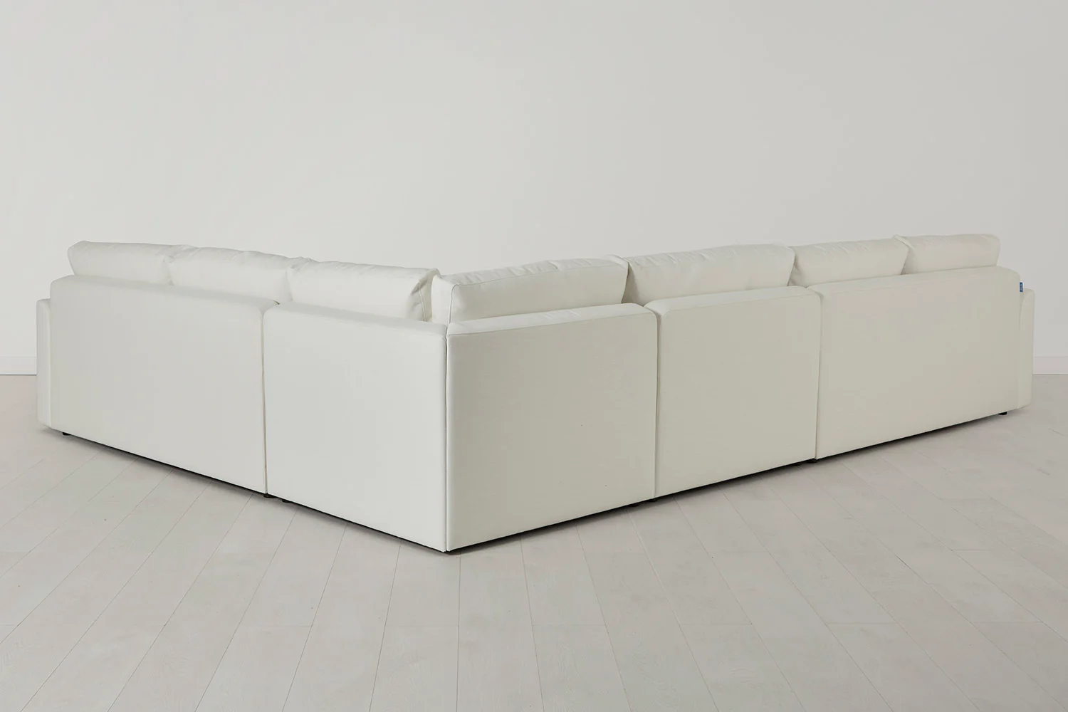 Model 13 Large Corner Sofa, White - Image 3