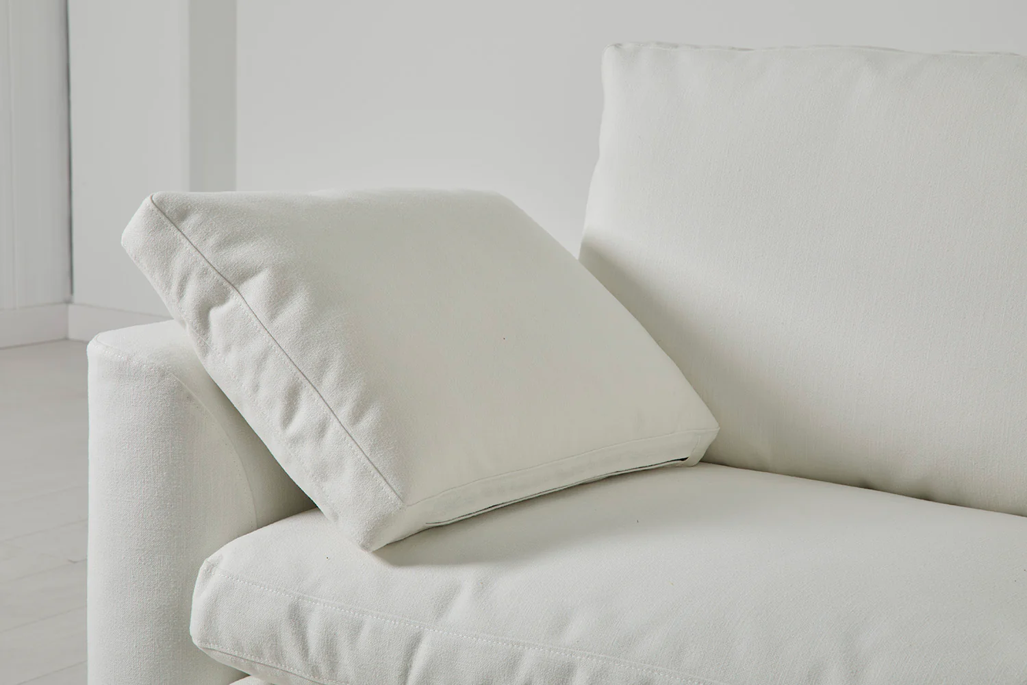 Model 13 Corner Sofa, White - Image 5