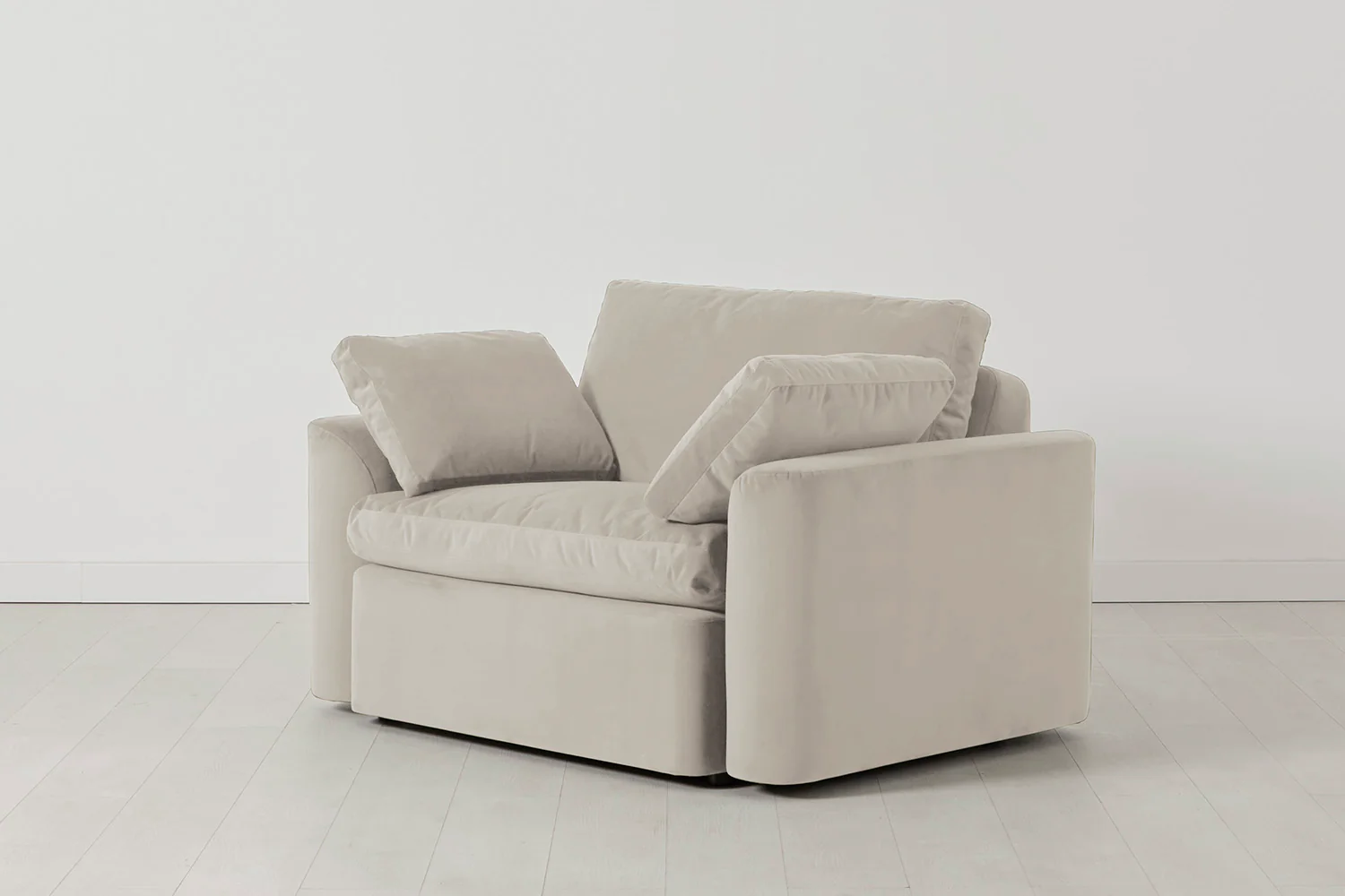 Model 13 Loveseat, Bone - Image 3