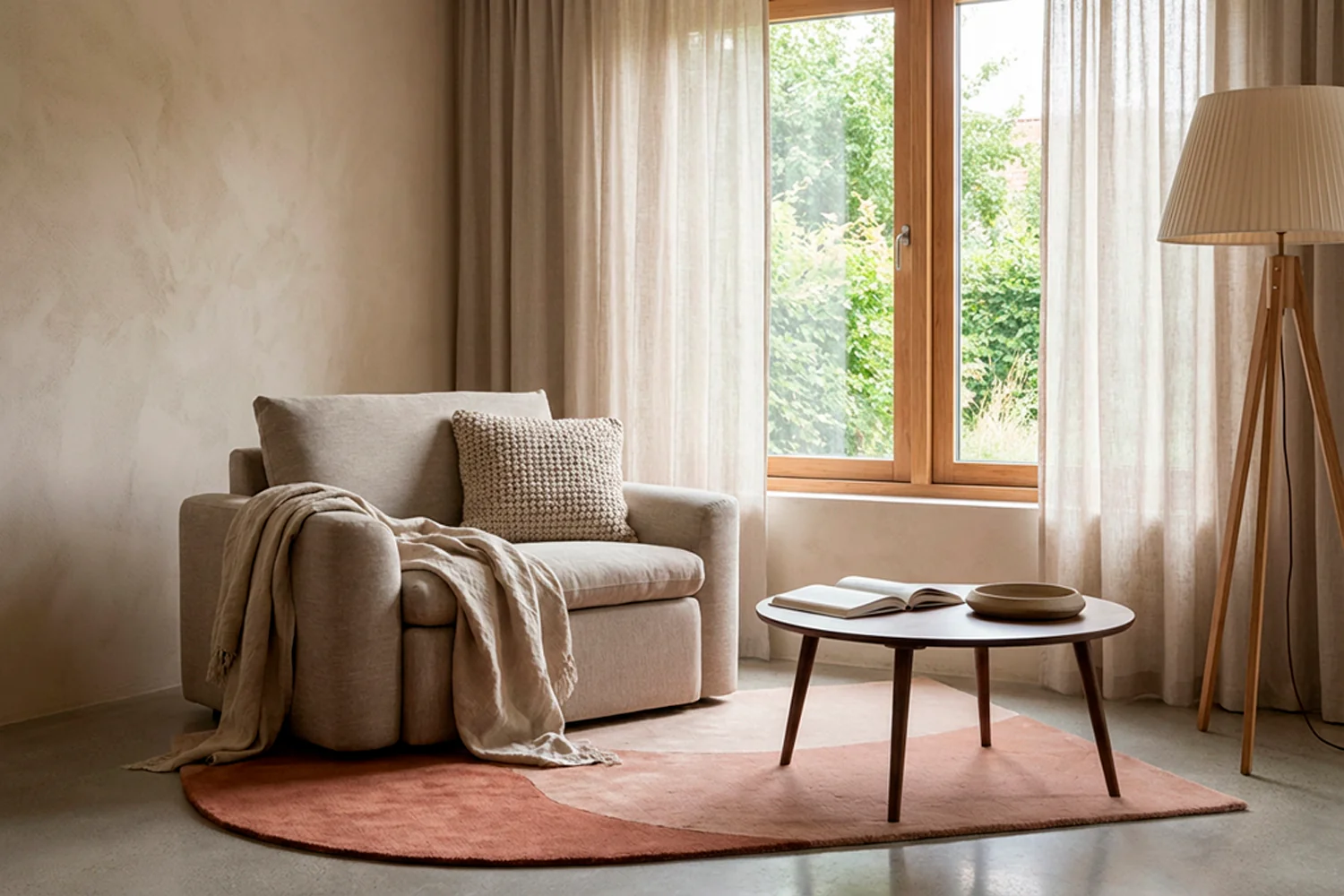 Model 13 Loveseat, Pumice - Image 4