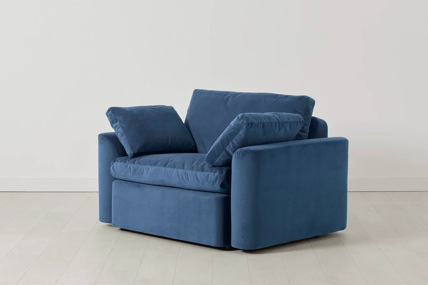 Model 13 Loveseat, Teal - Image 3