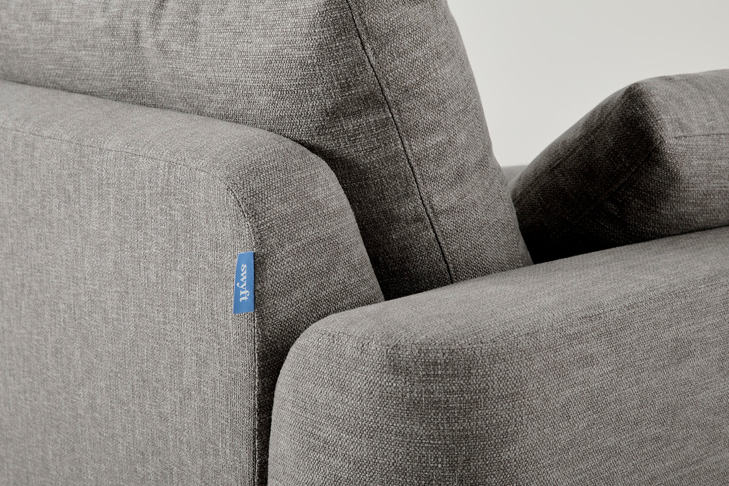 Model 13 U Shaped Sofa with Ottoman, Shadow - Image 4